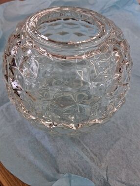 Vintage Clear Glass Fairy Lamp